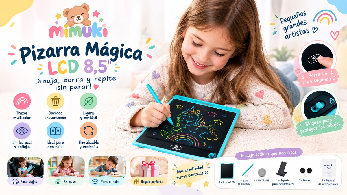 Pizarra Mágica LCD 8,5"